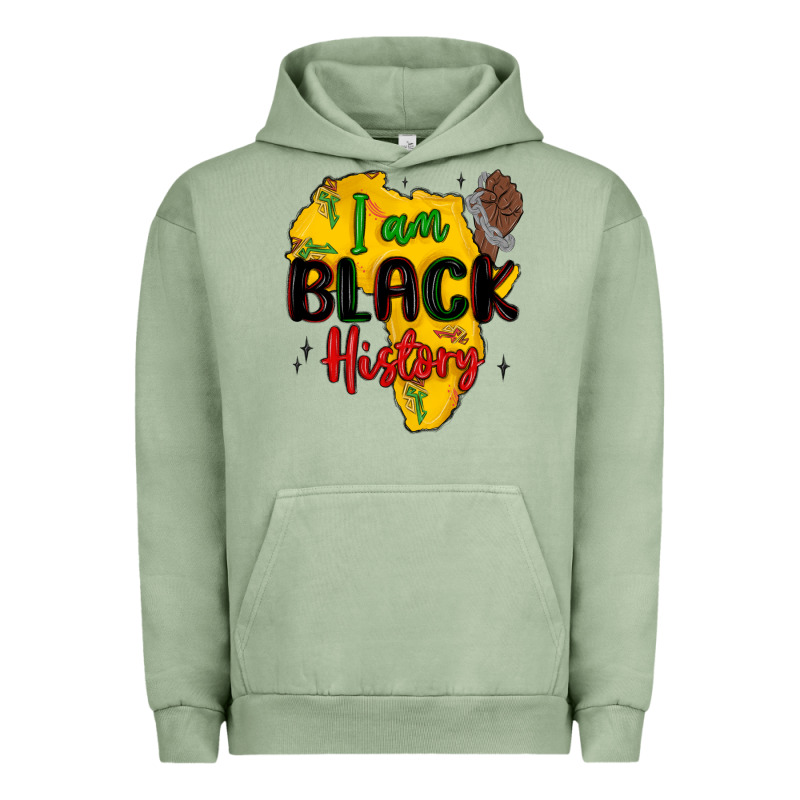 I Am Black History Urban Hoodie by MaliasSmallBusiness | Teevron