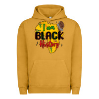 Pigment Peanut Butter i am black history Urban Hoodie - MaliasSmallBusiness