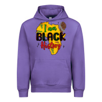 Tulip i am black history Urban Hoodie - MaliasSmallBusiness