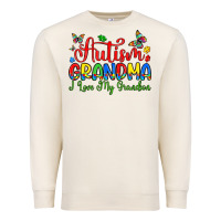 Sandshell autism grandma i love my grandson Premium Sweatshirt - Artiststas
