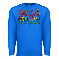 True Royal autism grandma i love my grandson Premium Sweatshirt - Artiststas