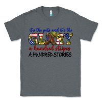 Charcoal Heather its the guts and its the glory a hundred stripes Classic Tee - texasbilliewilder