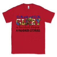 Red its the guts and its the glory a hundred stripes Classic Tee - texasbilliewilder