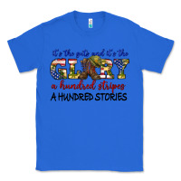 True Royal its the guts and its the glory a hundred stripes Classic Tee - texasbilliewilder