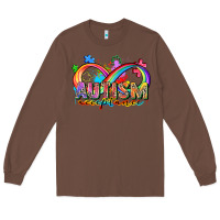 Chestnut autism acceptance Long Sleeve Tee - Zillion Design Studio