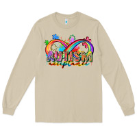 Mushroom autism acceptance Long Sleeve Tee - Zillion Design Studio