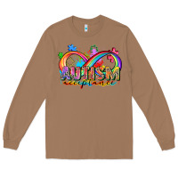 Toasted Coconut autism acceptance Long Sleeve Tee - Zillion Design Studio