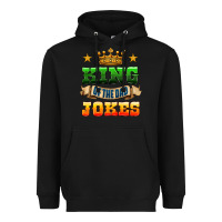 Black king of the jokes Heavyweight Hoodie - HRA Design Shop