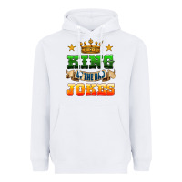 White king of the jokes Heavyweight Hoodie - HRA Design Shop