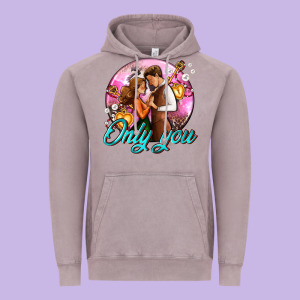 Only You And Couple With Keys Vintage Hoodie Designed By Adodesignshop