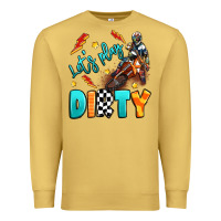Antique Gold let's play dirty Premium Sweatshirt - Artiststas