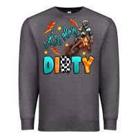 Charcoal Heather let's play dirty Premium Sweatshirt - Artiststas