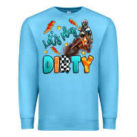 Ocean Blue let's play dirty Premium Sweatshirt - Artiststas