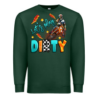 Sports Green let's play dirty Premium Sweatshirt - Artiststas