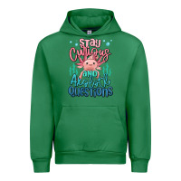 Emerald stay curious and axolotl questions Urban Hoodie - MaliasSmallBusiness