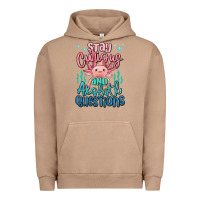 Pigment Burro stay curious and axolotl questions Urban Hoodie - MaliasSmallBusiness