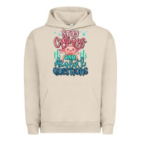 Pigment French Oak stay curious and axolotl questions Urban Hoodie - MaliasSmallBusiness