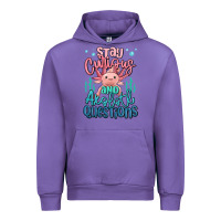 Tulip stay curious and axolotl questions Urban Hoodie - MaliasSmallBusiness