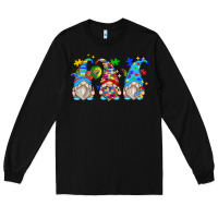 Black autism gnomes Long Sleeve Tee - Zillion Design Studio
