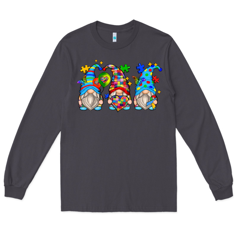 Autism Gnomes Long Sleeve Tee by Zillion Design Studio | Teevron