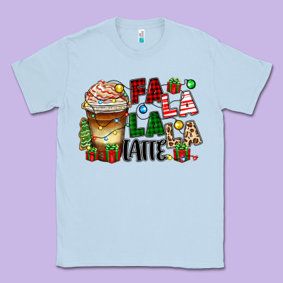 Classic Tee fa la la la latte