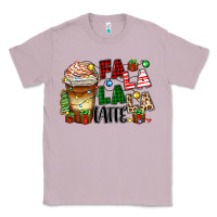 Lilac fa la la la latte Classic Tee - Zillion Design Studio