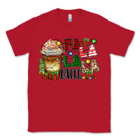 Red fa la la la latte Classic Tee - Zillion Design Studio