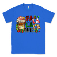 True Royal fa la la la latte Classic Tee - Zillion Design Studio