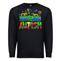 Black small town autism Premium Sweatshirt - AdoDesignShop