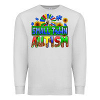 Dove Grey small town autism Premium Sweatshirt - AdoDesignShop