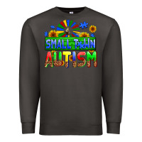 Smoke small town autism Premium Sweatshirt - AdoDesignShop