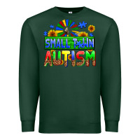 Sports Green small town autism Premium Sweatshirt - AdoDesignShop