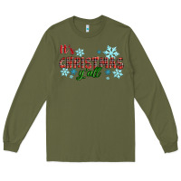 Army Green It's Christmas Y'all Season Winter Long Sleeve Tee - RanaPortraitStore