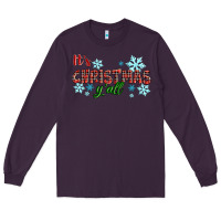 Plum It's Christmas Y'all Season Winter Long Sleeve Tee - RanaPortraitStore