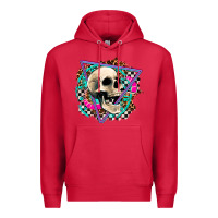Cardinal race skull Premium Hoodie - AdoDesignShop