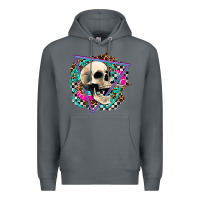 Rock race skull Premium Hoodie - AdoDesignShop