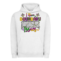 Pigment Lunar Rock i have boundary issues Urban Hoodie - MaliasSmallBusiness