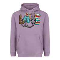 Lavender love nurse Heavyweight Hoodie - CowhideDigitalArt