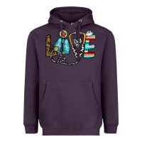 Plum love nurse Heavyweight Hoodie - CowhideDigitalArt