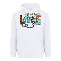 White love nurse Heavyweight Hoodie - CowhideDigitalArt