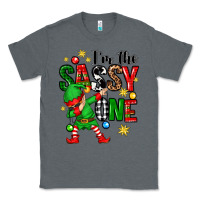 Charcoal Heather im the sassy one elf Classic Tee - Zillion Design Studio