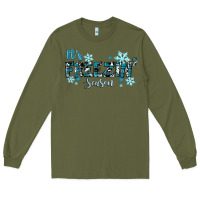 Army Green It's Freezin Season Winter Long Sleeve Tee - RanaPortraitStore