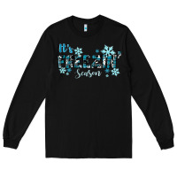 Black It's Freezin Season Winter Long Sleeve Tee - RanaPortraitStore