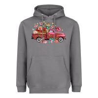 Storm valentine's day truck photography love side view Heavyweight Hoodie - FaDigitalArtStudio