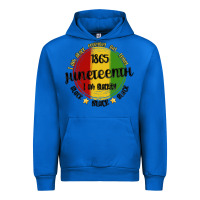 Cobalt i am black everyday but today juneteenth Urban Hoodie - MaliasSmallBusiness