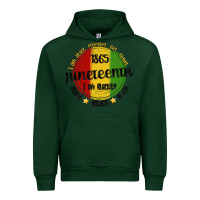 Forest Green i am black everyday but today juneteenth Urban Hoodie - MaliasSmallBusiness