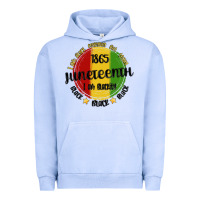 Pigment Grape Ice i am black everyday but today juneteenth Urban Hoodie - MaliasSmallBusiness