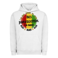 Pigment Lunar Rock i am black everyday but today juneteenth Urban Hoodie - MaliasSmallBusiness