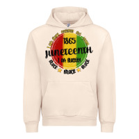 Sandshell i am black everyday but today juneteenth Urban Hoodie - MaliasSmallBusiness