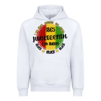 White i am black everyday but today juneteenth Urban Hoodie - MaliasSmallBusiness